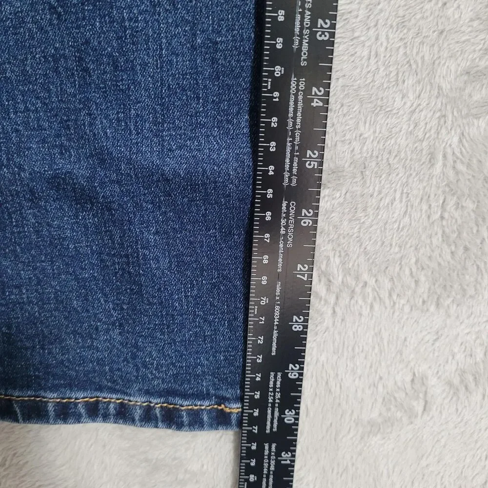 Levi's 550 Jeans Mens 54x30 Blue Med Wash Relaxed Tapered Stretch Denim Big Tall